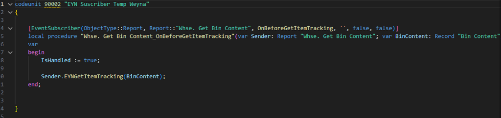Error en Business Central: report 7391 “Whse. Get Bin Content” 4 2025 blog 4 4