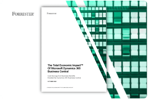 Forrester Research, The Total Economic Impact™ of Microsoft Dynamics 365 Business Central