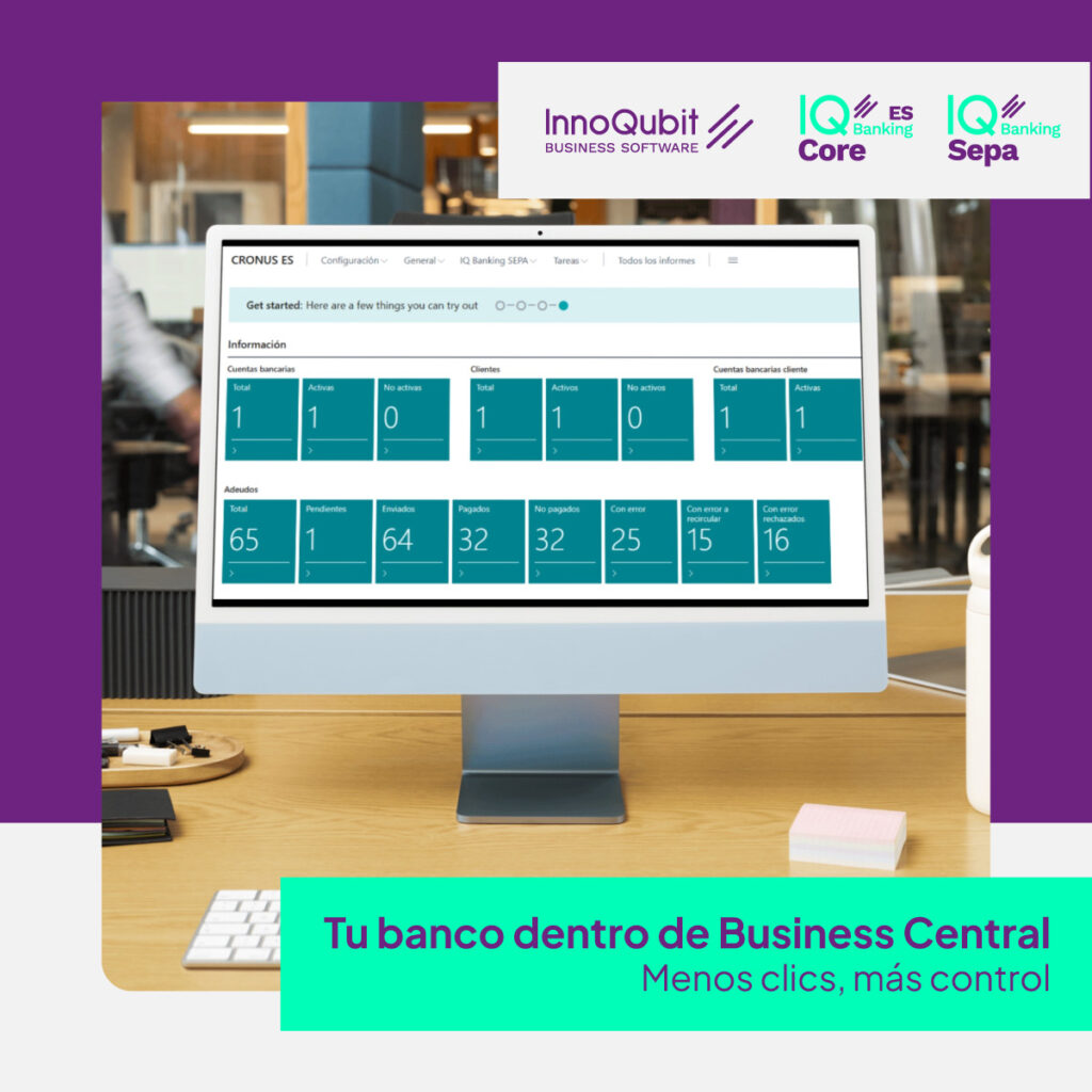 Tu banco dentro de Business Central: Menos clics, más control 1 Tu banco dentro de Business Central: Menos clics, más control - Webinar gratuito